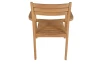 Zahradní židle s područkami Padang, teak