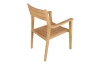 Zahradní židle s područkami Padang, teak