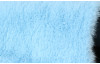 Kožešinový koberec Rabbit 60x110 cm, světle modrý