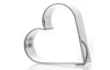 Sada vykrajovátek na cukroví (3 ks) Srdce, nerez
