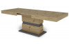 Jídelní stůl Nestor 160x90 cm, dub artisan/grafit, rozkládací
