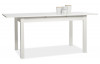 Rozkládací jídelní stůl Coburg 137x80 cm, bílý