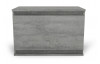 Nástěnná skříňka Carlos, šedý beton, 60 cm