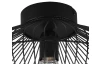 Stropní osvětlení Cobain 38 cm, černé drátěné