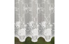Záclona Adele 300x175 cm, vzor květiny