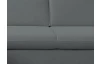 Rohová sedačka Glow, středně šedá látka, levý roh