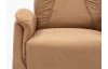 Relaxační TV křeslo Birmingham, světle hnědá látka