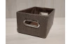 Úložný koš 30x14x21 cm, hnědý