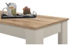 Barový stůl Modesto, béžový kašmír/dub evoke
