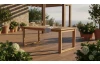 Zahradní jídelní stůl Tegal 180x90 cm, teak