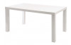 Jídelní stůl Leo, 160x80 cm, bílý lesk