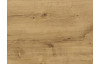 Šatní skříň Click, 135 cm, bílá/prkenný dub