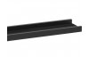 Závěsná polička Duraline 80 cm, černá