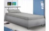 Postel Caribic 110x200 cm, světle šedá látka