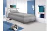 Postel Caribic 110x200 cm, světle šedá látka