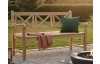 Zahradní lavice Cross, 150 cm, teak