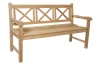 Zahradní lavice Cross, 150 cm, teak