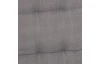 Zahradní polstr Luxor 50x118 cm, antracitový