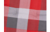 Polštář na lehátko Capri 190x5x50 cm, šedo-červený