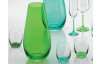 Skleněná váza Play of colors 30,5 cm, zelená