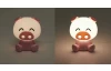 Dětská LED stolní lampa Prasátko