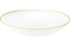 Mísa Dia 30 cm, bílá/zlatá