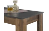 Barový stůl Modesto, antracit/vintage optika dřeva