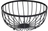 Košík na ovoce 25,5 cm, černý kov