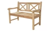 Zahradní lavice Cross, 120 cm, teak