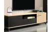 TV skříňka Madison, dub/černá
