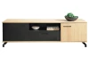 TV skříňka Madison, dub/černá