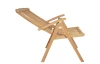 Polohovatelné zahradní křeslo Curug, teak