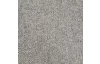 Rohová sedací souprava Deva, šedo-bílá tkanina, pravý roh, bez funkce