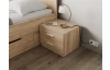 Noční stolek se 2 zásuvkami Iwetta, dub sonoma
