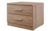 Noční stolek se 2 zásuvkami Iwetta, dub sonoma