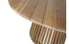 Kulatý zahradní jídelní stůl Manado, 120 cm, teak
