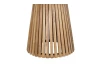 Kulatý zahradní jídelní stůl Manado, 120 cm, teak