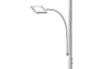 Stojací LED lampa Wicket 182 cm, matný nikl