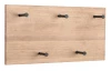 Nástěnný věšák s LED Romy, dřevo, 40 cm