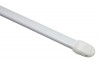 Vitrážní tyčka Easy 40-60 cm, plochá bílá