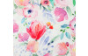 Dekorační polštář Akvarel květiny 45x45 cm, samet
