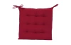 Podsedák na židle Nils 40x40 cm, bordó