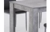 Jídelní set Simone, imitace šedý beton