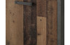Skříňka/botník Cliff, vintage optika dřeva