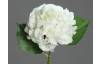Umělá květina Hortenzie, bílá