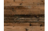 Obývací stěna Samsa, vintage optika kovu/dřeva