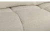 Rohová sedačka Bonn, světle béžová strukturovaná látka