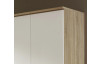 Šatní skříň Bremen, 91 cm, dub sonoma/bílá