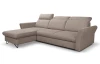 Rohová sedací souprava Star, světle hnědá látka