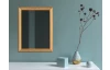 Nástěnné zrcadlo Loreley 34x45 cm, dřevěný zlatý rám